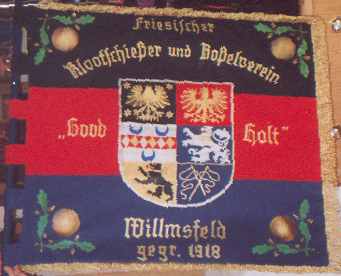 Vereinsfahne Willmsfeld